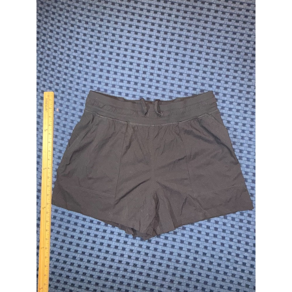 Lululemon Skirt Skort Shorts Black Gym Yoga Run Sports Women's Size 8